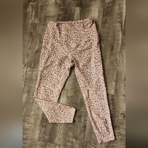 Evolution and Creation Pink Leopard Kids Leggings